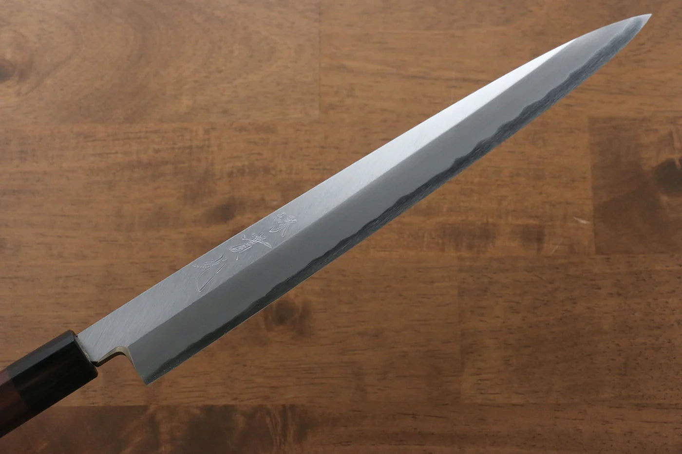 Jikko White Steel (เหล็กกล้าขาว) No.2 มีด Yanagiba มีดทำครัวญี่ปุ่น 270mm ด้ามไม้พะยูง