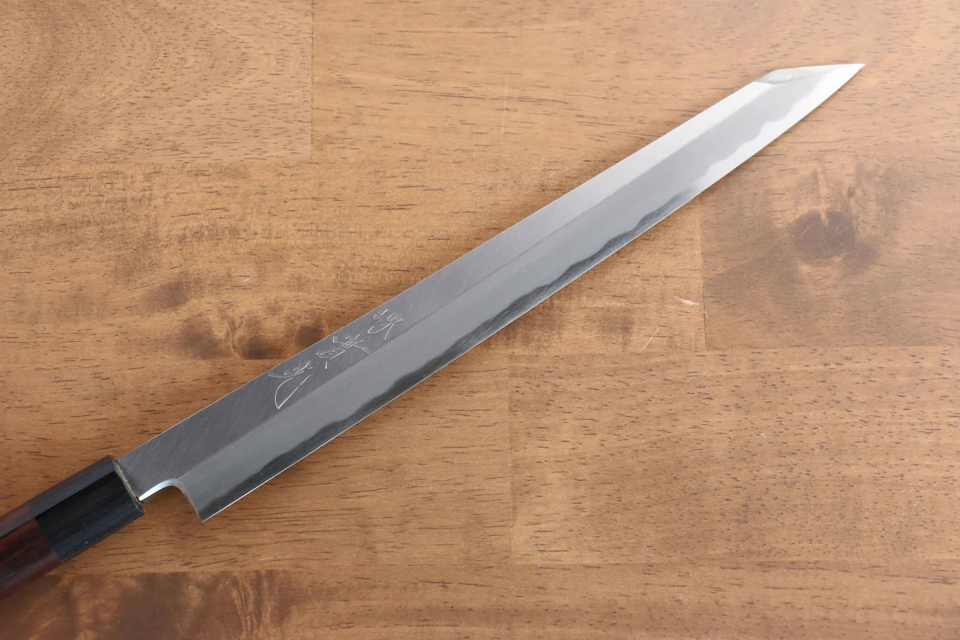 Jikko White Steel (เหล็กกล้าขาว) No.2 มีด Kiritsuke Yanagiba มีดทำครัวญี่ปุ่น 270mm ด้ามไม้พะยูง