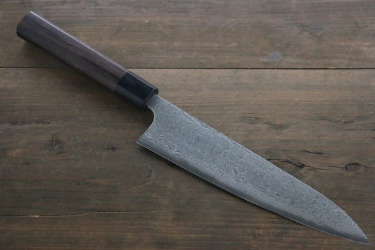 Nao Yamamoto VG10 ดามัสกัสดำ มีดกิวโตะ Gyuto มีดทำครัวญี่ปุ่น 210ｍｍ
