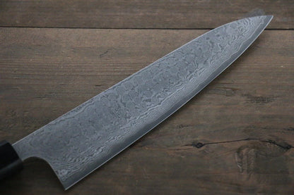 Nao Yamamoto VG10 ดามัสกัสดำ มีดกิวโตะ Gyuto มีดทำครัวญี่ปุ่น 210ｍｍ