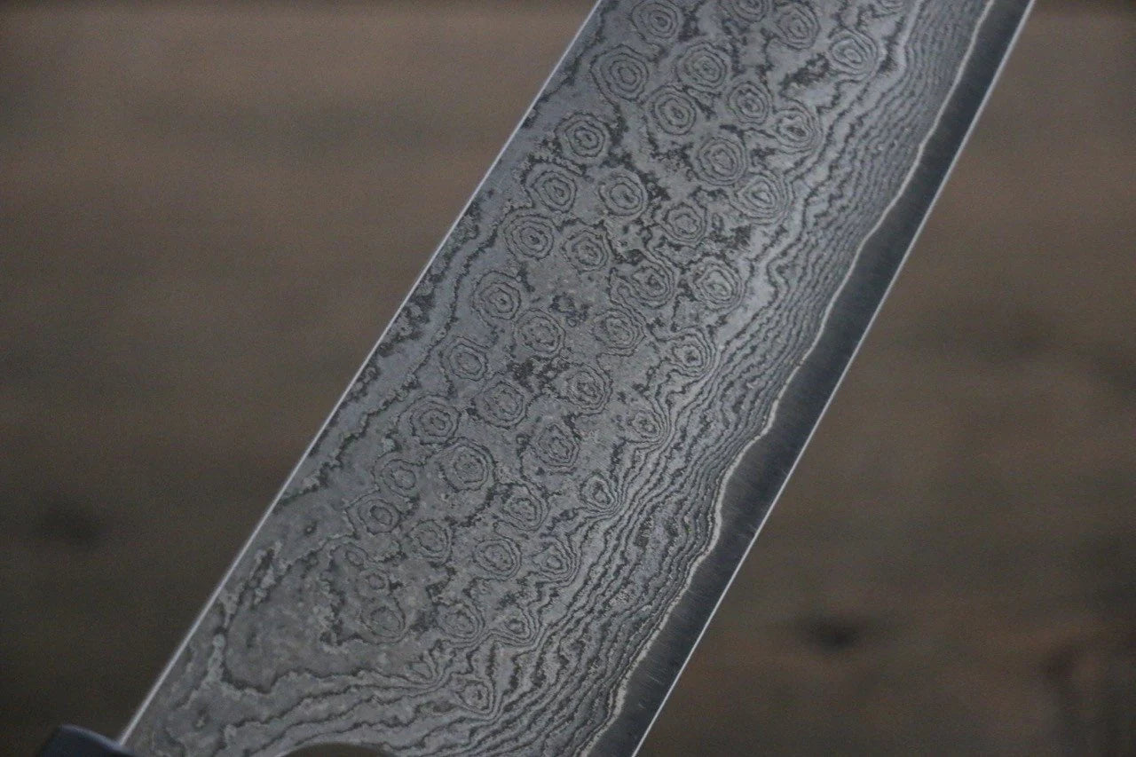 Nao Yamamoto VG10 ดามัสกัสดำ มีดกิวโตะ Gyuto มีดทำครัวญี่ปุ่น 210ｍｍ