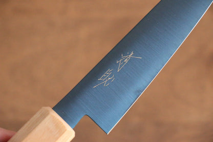 Seisuke เหล็ก SK-85 Ion plating มีดขนาดเล็ก  Petty มีดทำครัวญี่ปุ่น 120mm ด้ามไม้สีขาว
