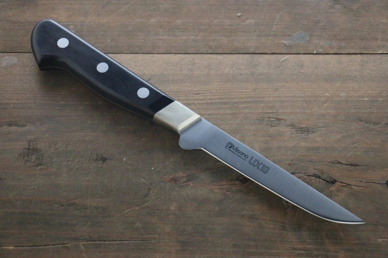 Misono UX10 Swedish Steel (เหล็กสวีเดน) มีดเลาะกระดูก Honesuki มีดทำครัวญี่ปุ่น 110mm