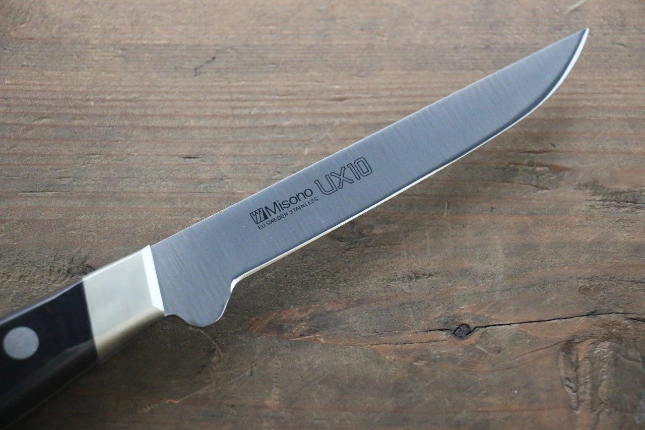 Misono UX10 Swedish Steel (เหล็กสวีเดน) มีดเลาะกระดูก Honesuki มีดทำครัวญี่ปุ่น 110mm