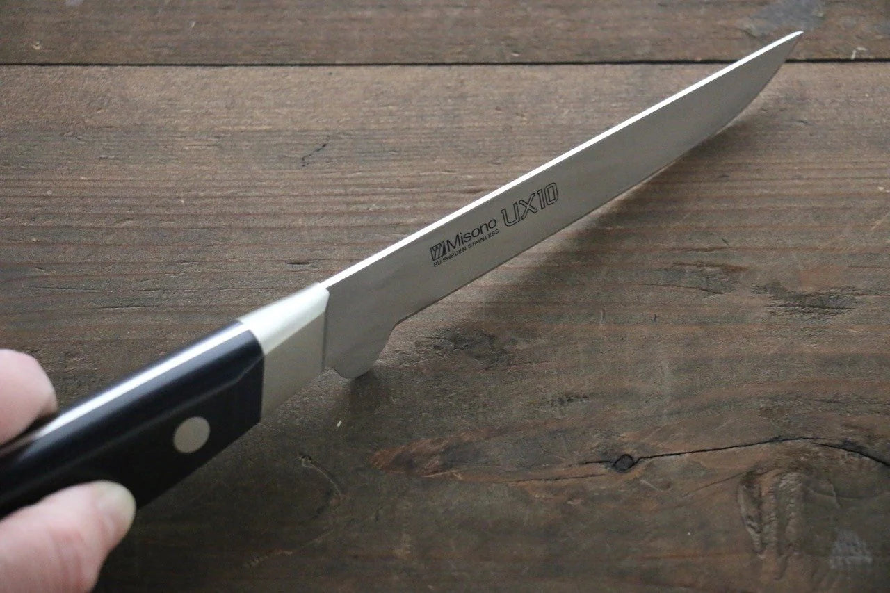 Misono UX10 Swedish Steel (เหล็กสวีเดน) มีดเลาะกระดูก Honesuki มีดทำครัวญี่ปุ่น 110mm