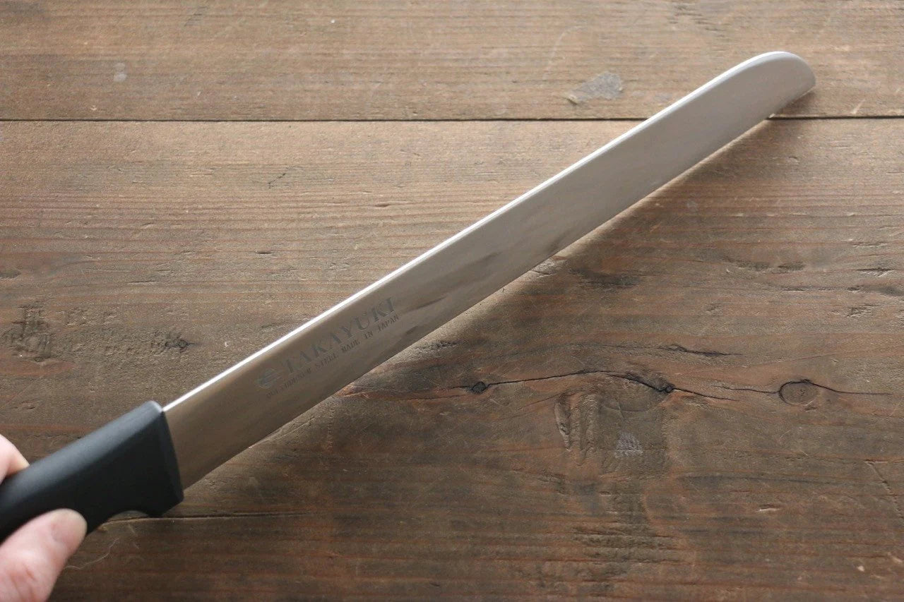 Sakai Takayuki สเเตนเลส มีดหั่นขนมปัง มีดทำครัวญี่ปุ่น 250mm