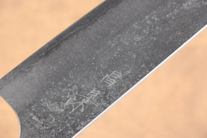 Masakage Yuki White Steel (เหล็กกล้าขาว) No.2 ลายคล้ายผิวลูกสาลี่ มีดสำหรับการใช้งานได้ทั่วไป Bunka มีดทำครัวญี่ปุ่น 170mm ด้ามต้นเเมกโนเลีย