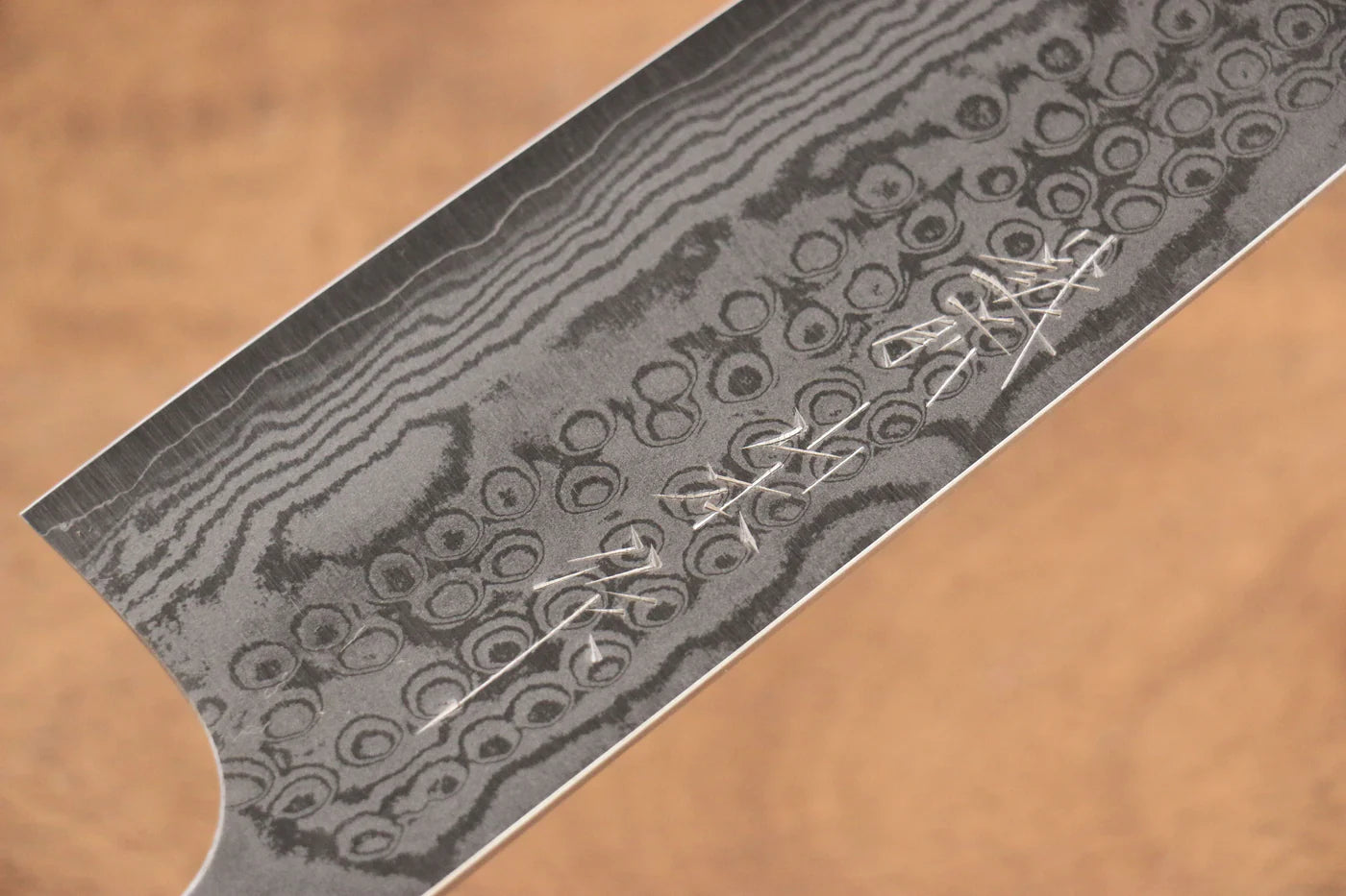 Nao Yamamoto VG10 ดามัสกัส มีด Santoku มีดทำครัวญี่ปุ่น 165mm ด้ามไม้วอลนัท