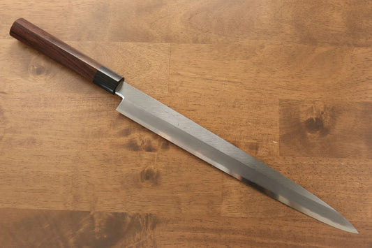 Jikko Silver Steel No.3 (เหล็กเงิน No.3) มีด Yanagiba มีดทำครัวญี่ปุ่น 300mm ด้ามไม้พะยูง