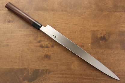 Jikko Silver Steel No.3 (เหล็กเงิน No.3) มีด Yanagiba มีดทำครัวญี่ปุ่น 300mm ด้ามไม้พะยูง