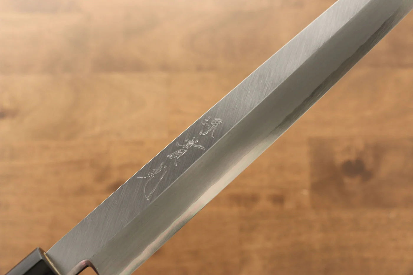 Jikko Silver Steel No.3 (เหล็กเงิน No.3) มีด Yanagiba มีดทำครัวญี่ปุ่น 300mm ด้ามไม้พะยูง