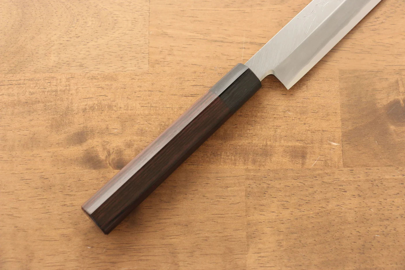 Jikko Silver Steel No.3 (เหล็กเงิน No.3) มีด Yanagiba มีดทำครัวญี่ปุ่น 270mm ด้ามไม้พะยูง