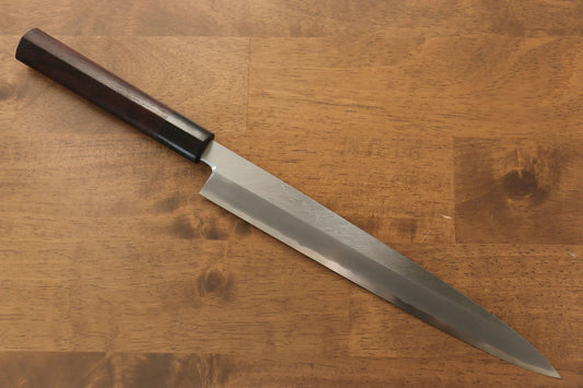 Jikko Silver Steel No.3 (เหล็กเงิน No.3) มีด Yanagiba มีดทำครัวญี่ปุ่น 240mm ด้ามไม้พะยูง