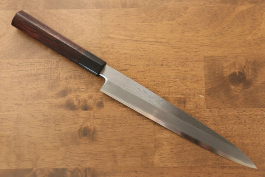 Jikko Silver Steel No.3 (เหล็กเงิน No.3) มีด Yanagiba มีดทำครัวญี่ปุ่น 210mm ด้ามไม้พะยูง