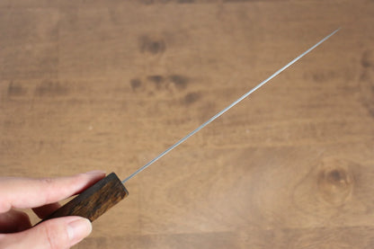Seisuke Nami AUS10 ขัดขึ้นเงากระจก ลายดามัสกัส มีด Santoku มีดทำครัวญี่ปุ่น 165mm ด้ามโอ๊ค