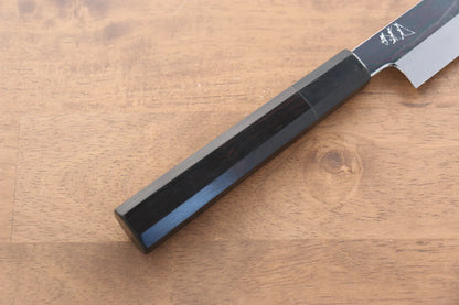Jikko Fujisan Honyaki White Steel (เหล็กกล้าขาว) No.3 ขัดขึ้นเงากระจก มีด Sakimaru Yanagiba มีดทำครัวญี่ปุ่น 270mm ด้ามไม้มะเกลือ