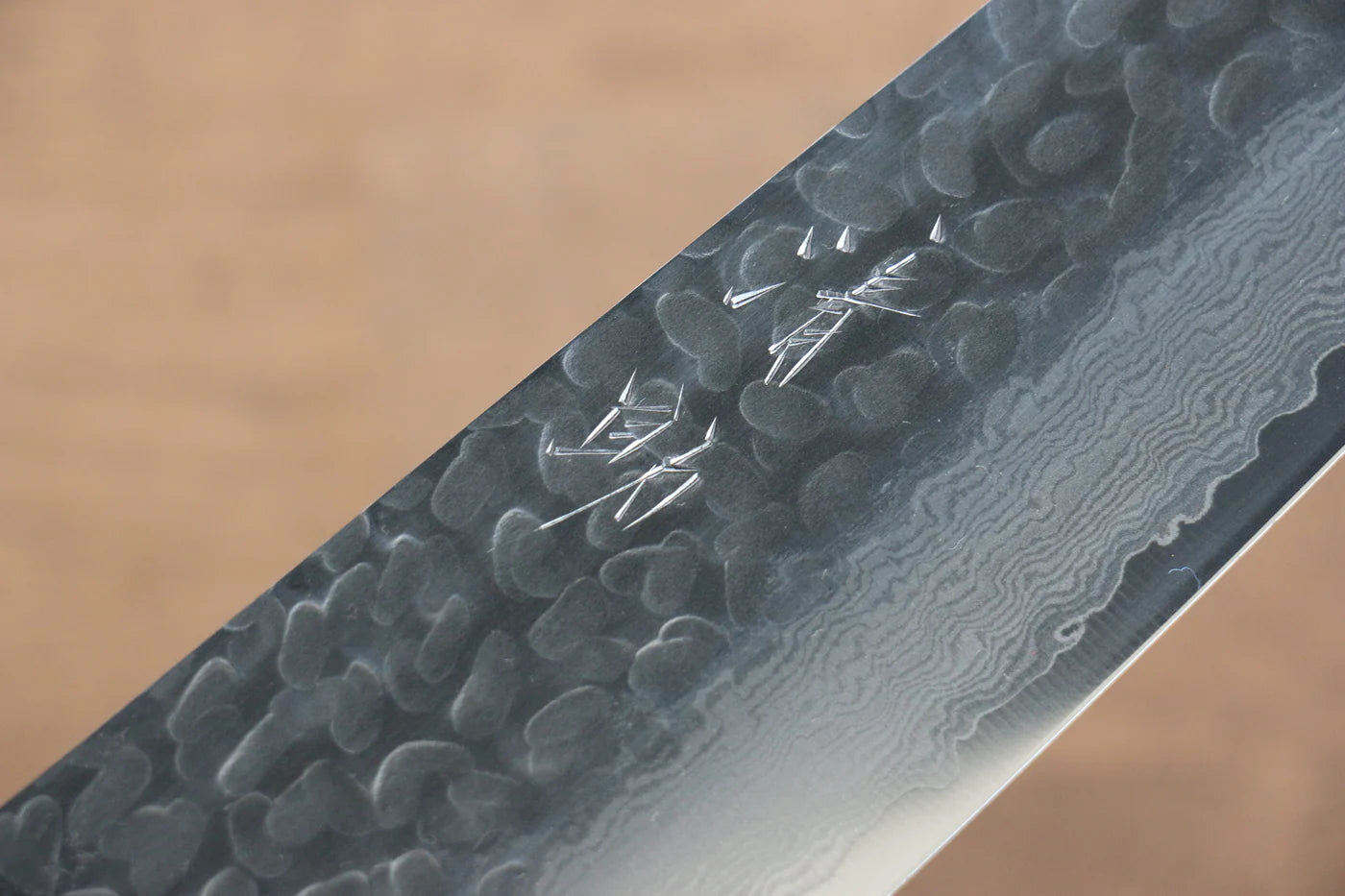 Seisuke VG10 ดามัสกัส มีดกิวโตะ Gyuto มีดทำครัวญี่ปุ่น 210mm ด้ามไม้ Pakka wood สีดำ