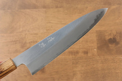 Seisuke White Steel (เหล็กกล้าขาว) No.2 มีดกิวโตะ Gyuto มีดทำครัวญี่ปุ่น 240mm ด้ามไม้โอ๊กเผา (Mehakkaku)
