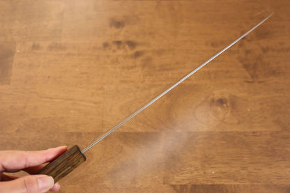 Seisuke Nami AUS10 ขัดขึ้นเงากระจก ลายดามัสกัส มีดกิวโตะ Gyuto มีดทำครัวญี่ปุ่น 240mm ด้ามโอ๊ค