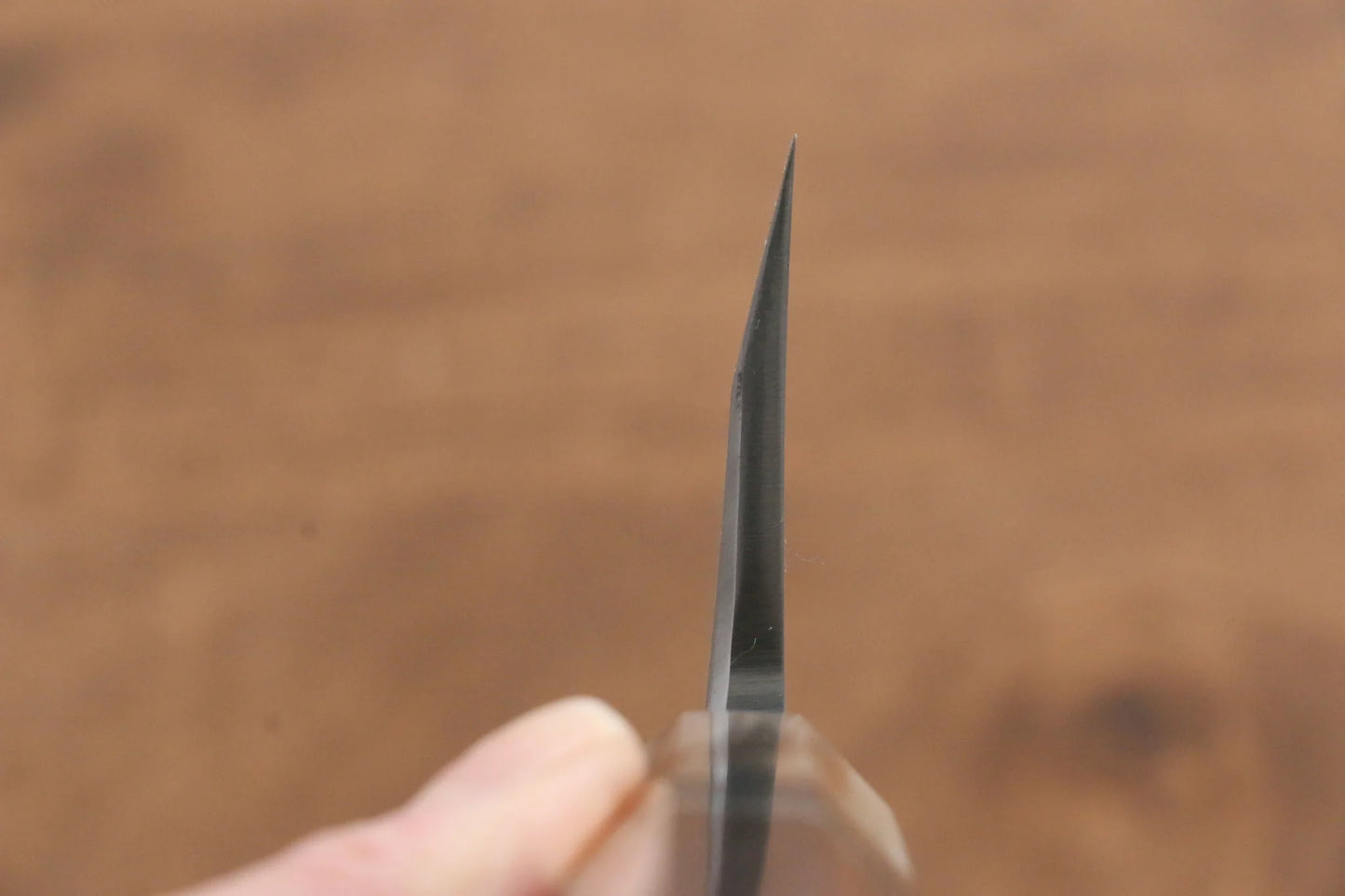 Jikko  White Steel (เหล็กกล้าขาว) มีด Kiritsuke Deba มีดทำครัวญี่ปุ่น 150mm ด้ามไม้มะเกลือ (ประดับห่วงคู่)