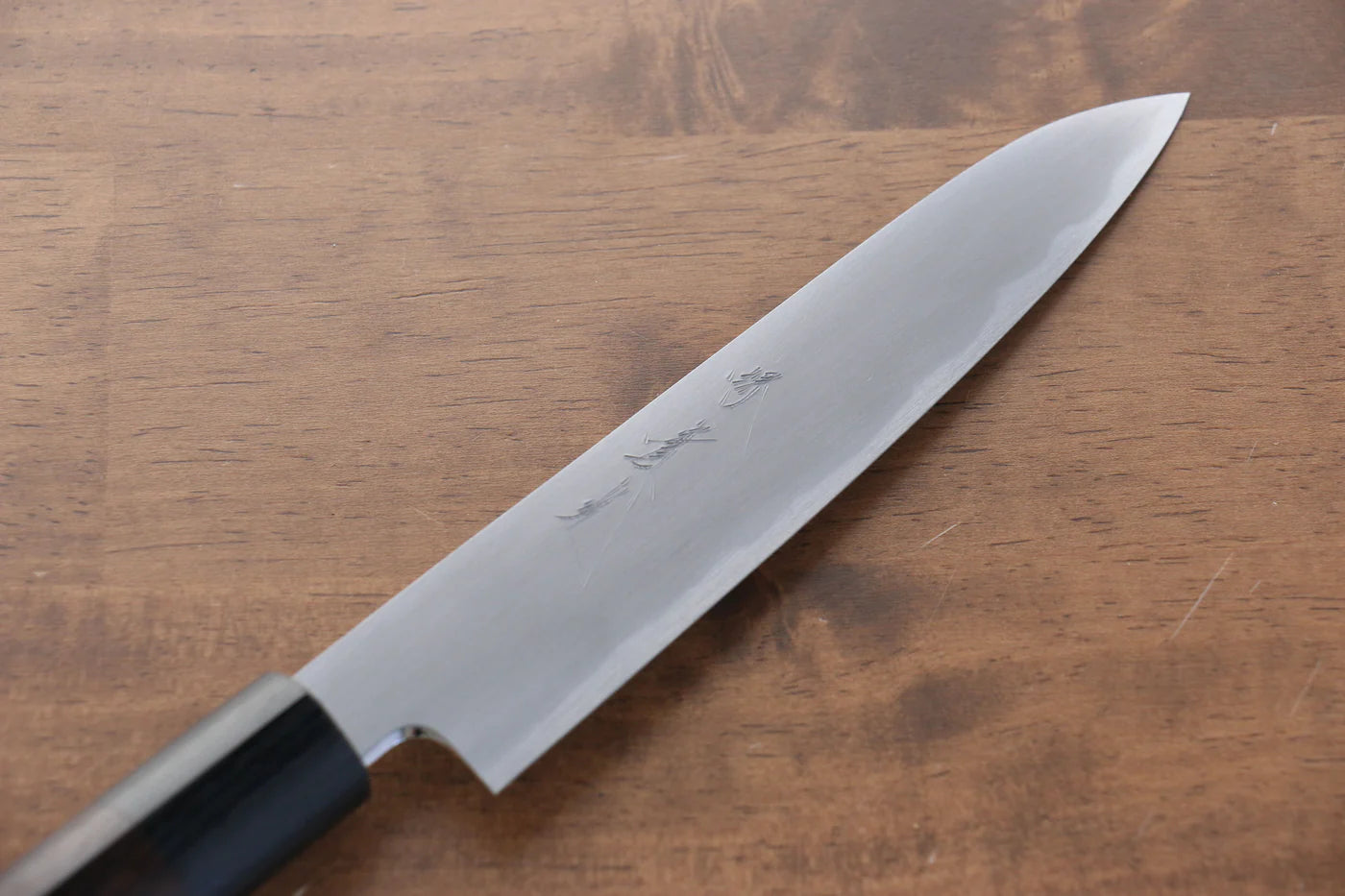 Jikko White Steel (เหล็กกล้าขาว) No.2 มีดขนาดเล็ก  Petty มีดทำครัวญี่ปุ่น 150mm ด้ามไม้พะยูง