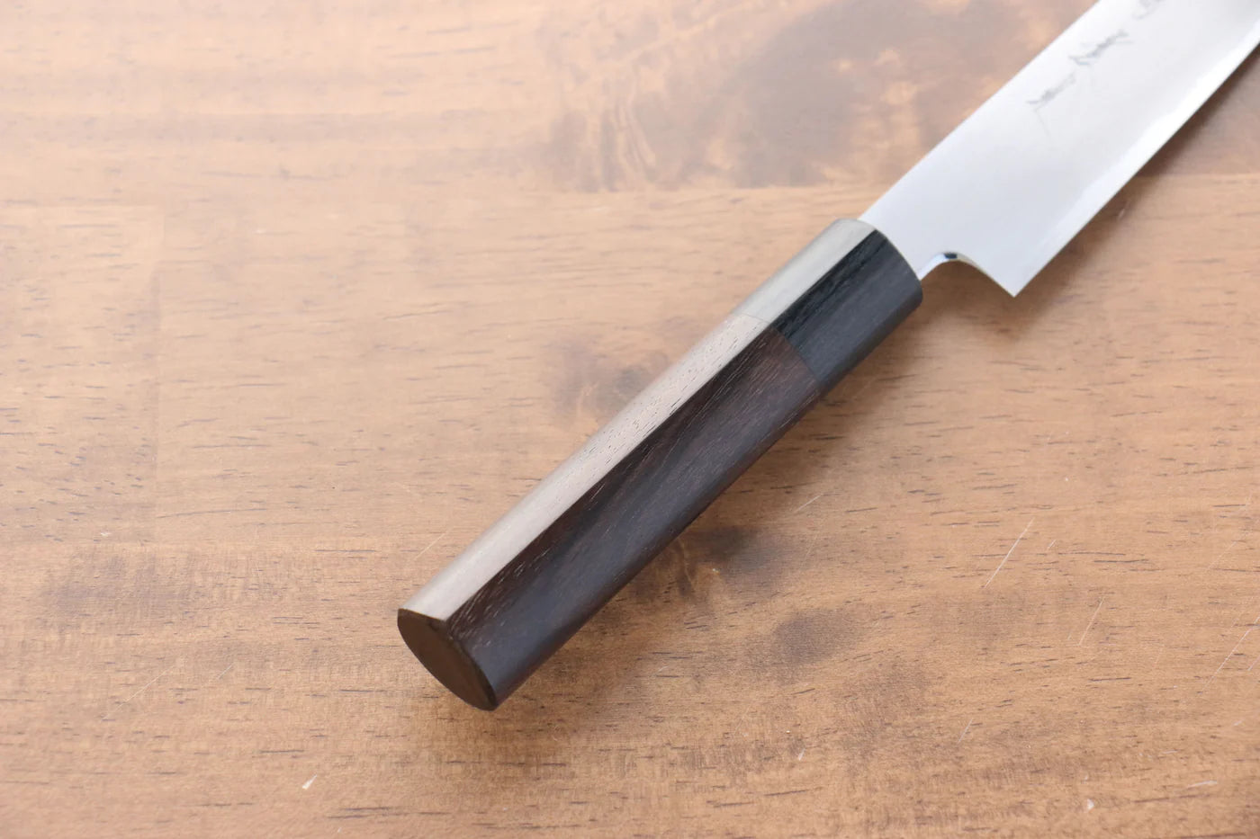 Jikko White Steel (เหล็กกล้าขาว) No.2 มีดขนาดเล็ก  Petty มีดทำครัวญี่ปุ่น 150mm ด้ามไม้พะยูง