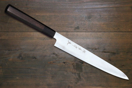 Sakai Takayuki Silver Steel No.3 (เหล็กเงิน No.3) มีดเลาะเอ็น Sujihiki มีดทำครัวญี่ปุ่น 270mm