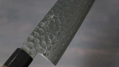 Seisuke AUS10 ดามัสกัส 45 ชั้น มีดกิวโตะ Gyuto มีดทำครัวญี่ปุ่น 240mm ด้ามไม้พะยูง