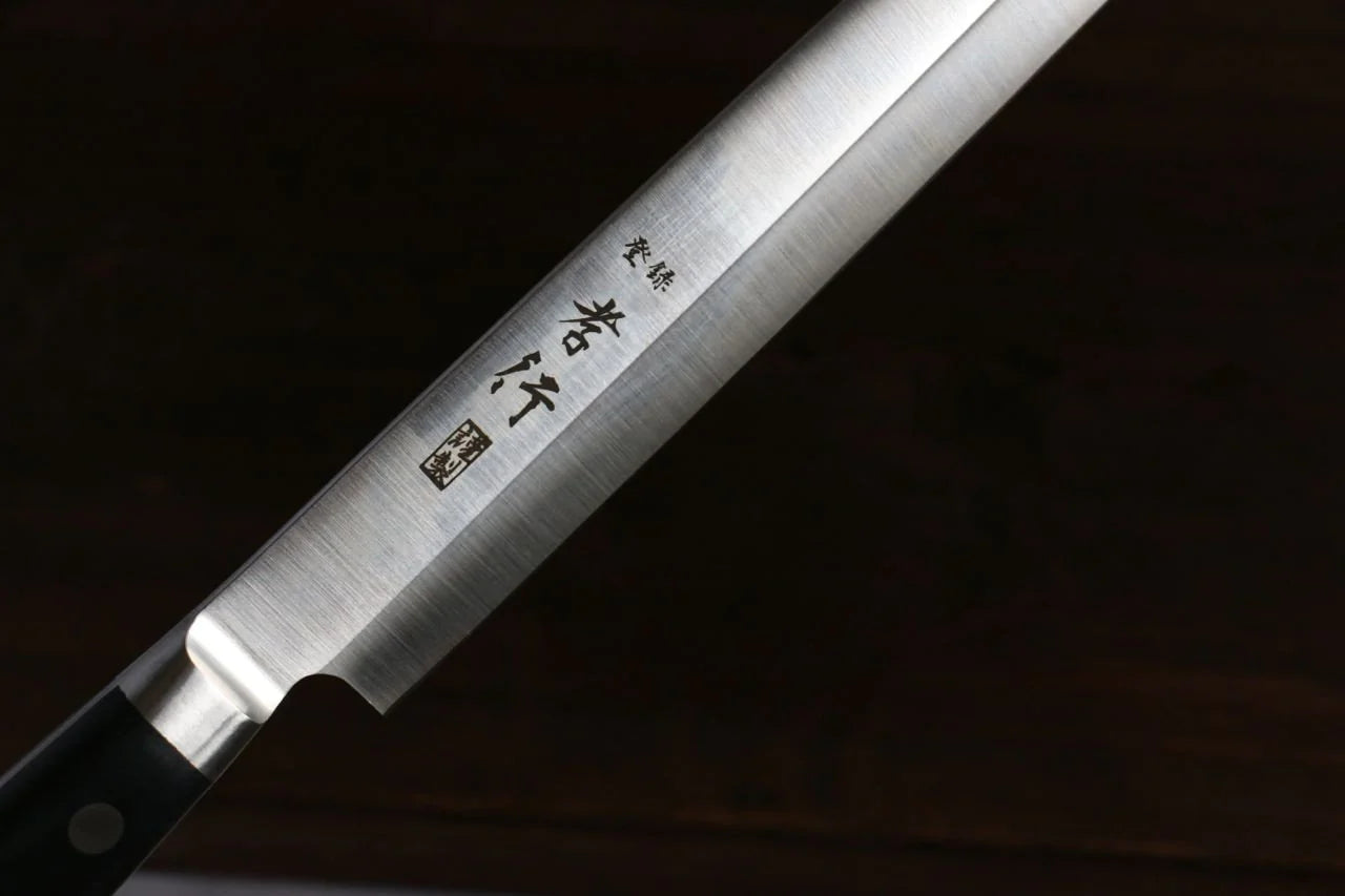 Sakai Takayuki Grand Chef Swedish Steel (เหล็กสวีเดน) มีดเลาะเอ็น Sujihiki มีดทำครัวญี่ปุ่น 300mm มีฝัก (ปลอก) มีด