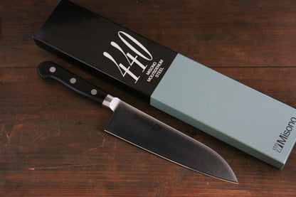 Misono 440 โมลิบดินัม มีด Santoku มีดทำครัวญี่ปุ่น 180mm