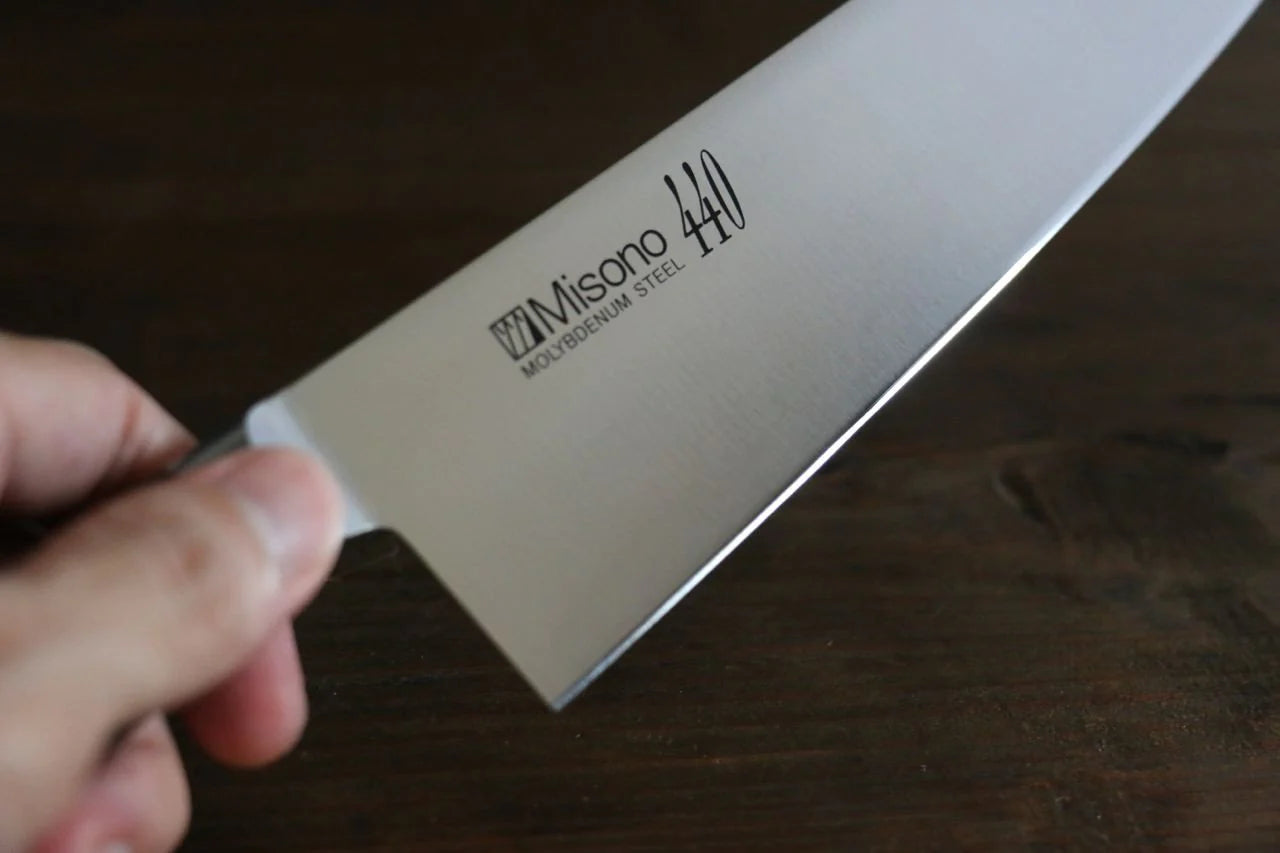 Misono 440 โมลิบดินัม มีด Santoku มีดทำครัวญี่ปุ่น 180mm