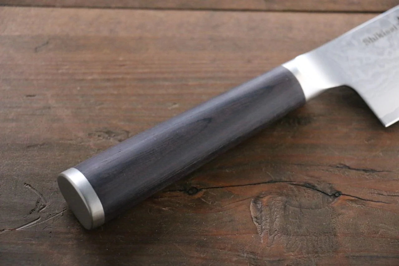 Miyako AUS8 ดามัสกัส 33 ชั้น มีด Santoku มีดทำครัวญี่ปุ่น 165mm