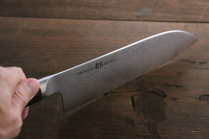 Miyako AUS8 ดามัสกัส 33 ชั้น มีด Santoku มีดทำครัวญี่ปุ่น 165mm