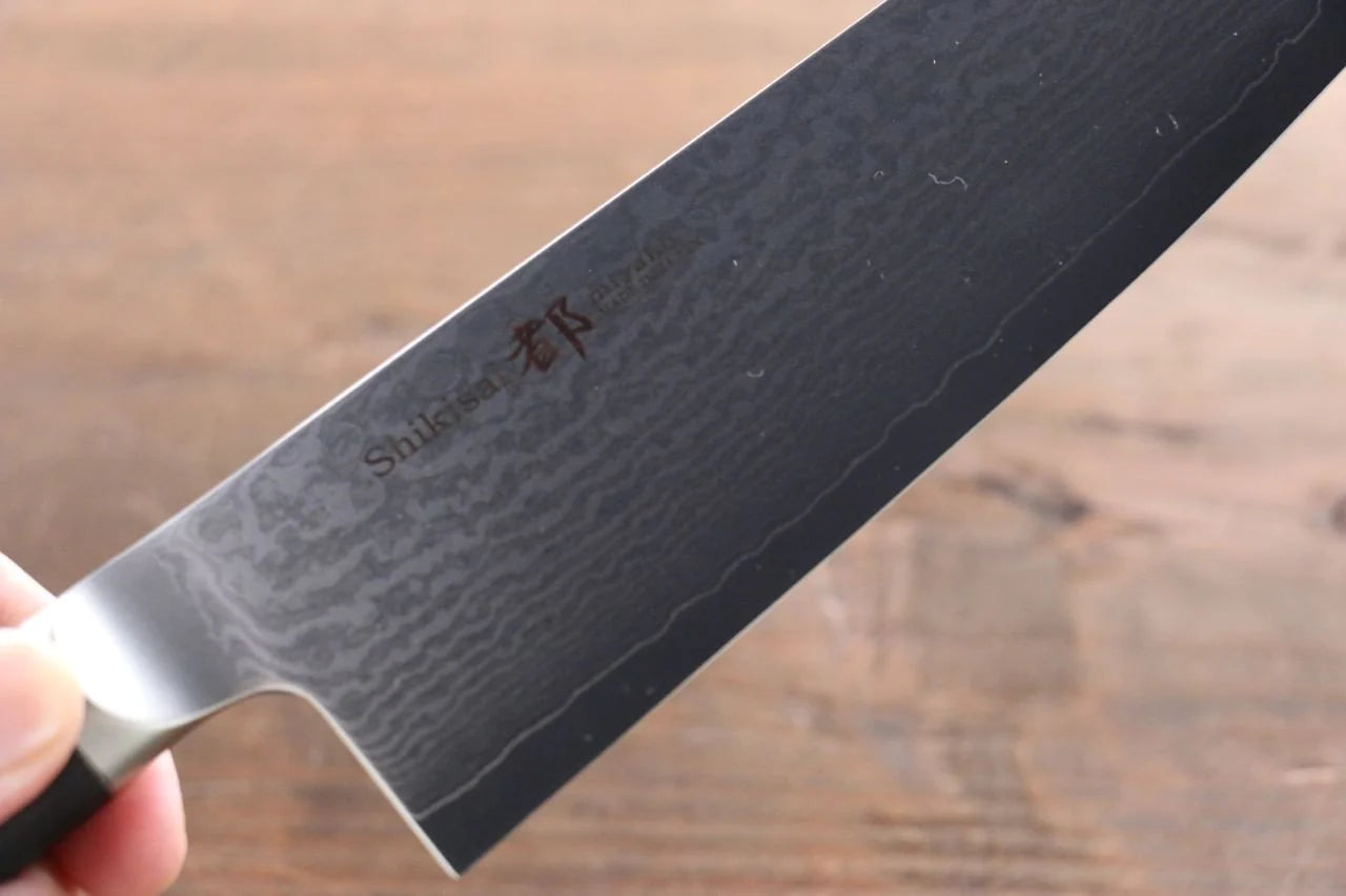 Miyako AUS8 ดามัสกัส 33 ชั้น มีด Santoku มีดทำครัวญี่ปุ่น 180mm
