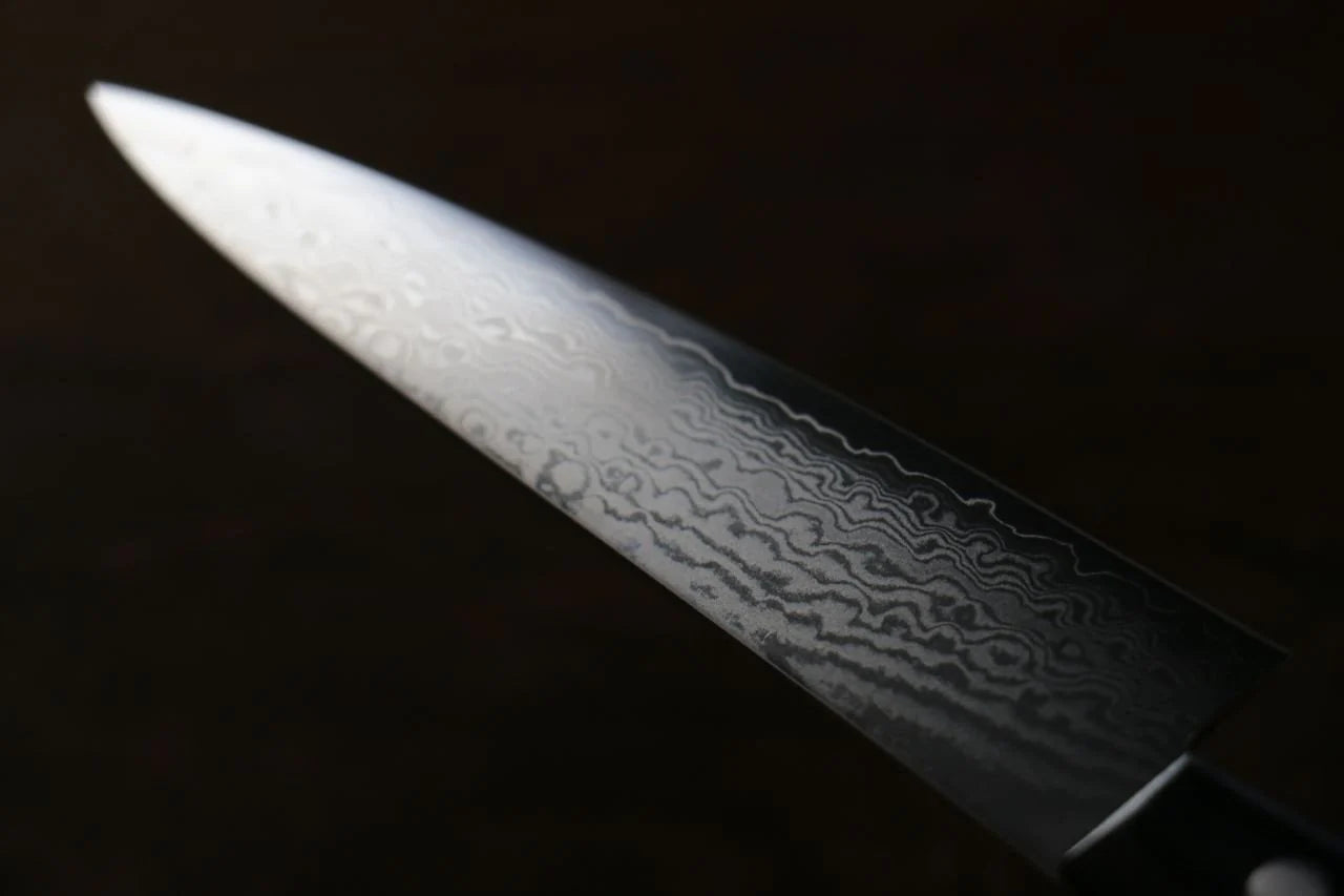 Iseya VG10 ดามัสกัส มีดขนาดเล็ก  Petty มีดทำครัวญี่ปุ่น 120mm