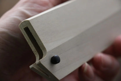 ไม้เเมกโนเลีย ฝัก (ปลอก) มีด มีด Kiritsuke Yanagiba ไม้อัด 270mm Kaneko