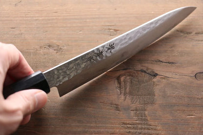 Sakai Takayuki AUS10 ดามัสกัส 45 ชั้น มีดขนาดเล็ก  Petty มีดทำครัวญี่ปุ่น 150mm ด้ามไม้พะยูง