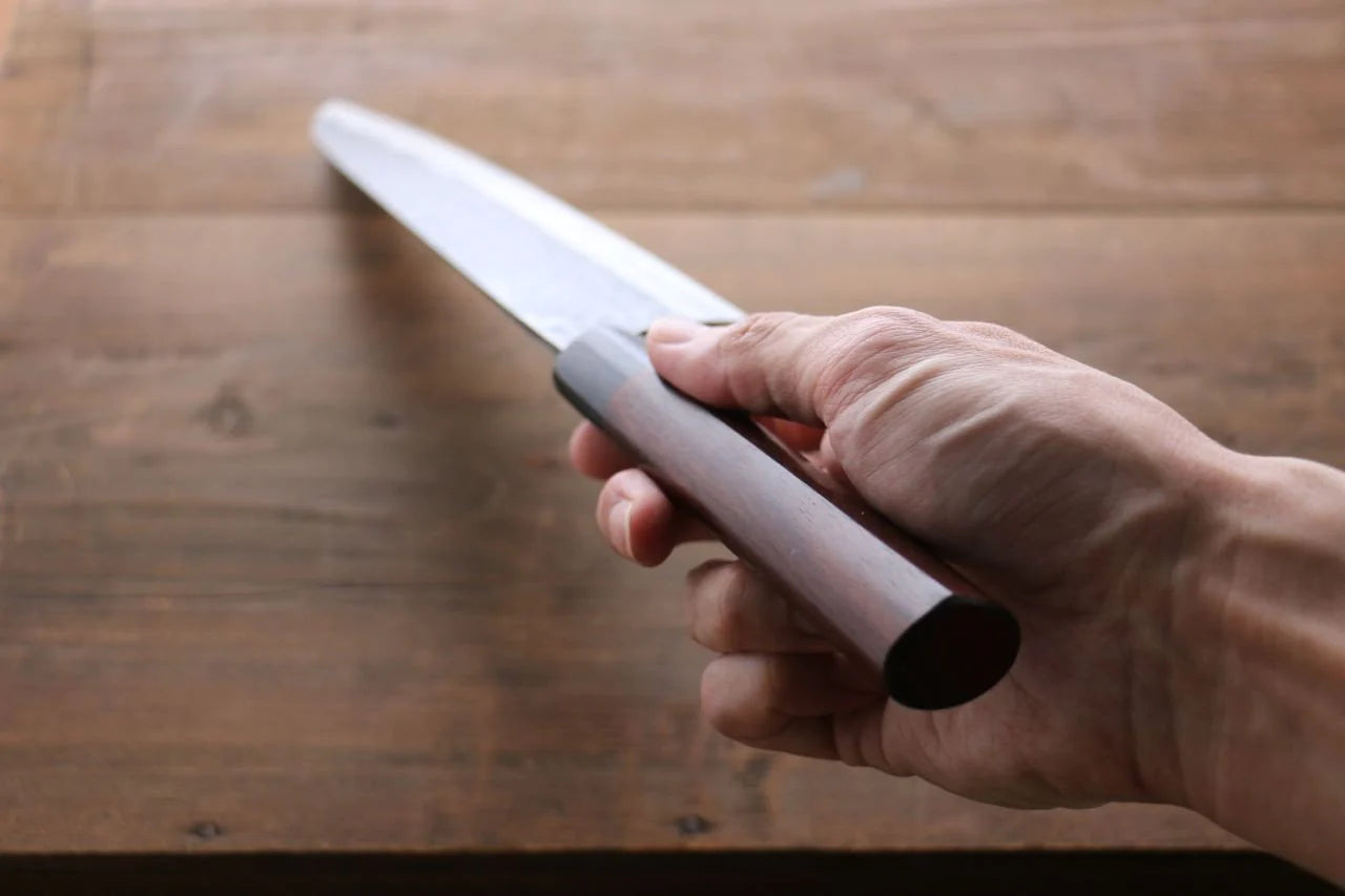 Katsushige Anryu Blue Super (บลูซุปเปอร์สตีล) มีดกิวโตะ Gyuto มีดทำครัวญี่ปุ่น 240mm ด้ามไม้พะยูง