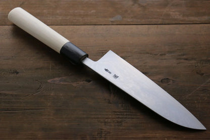 Shigeki Tanaka Blue Steel (บลูสตีล) No.2 ดามัสกัส 17 ชั้น ดามัสกัส มีด Santoku มีดทำครัวญี่ปุ่น 165mm ด้ามต้นเเมกโนเลีย