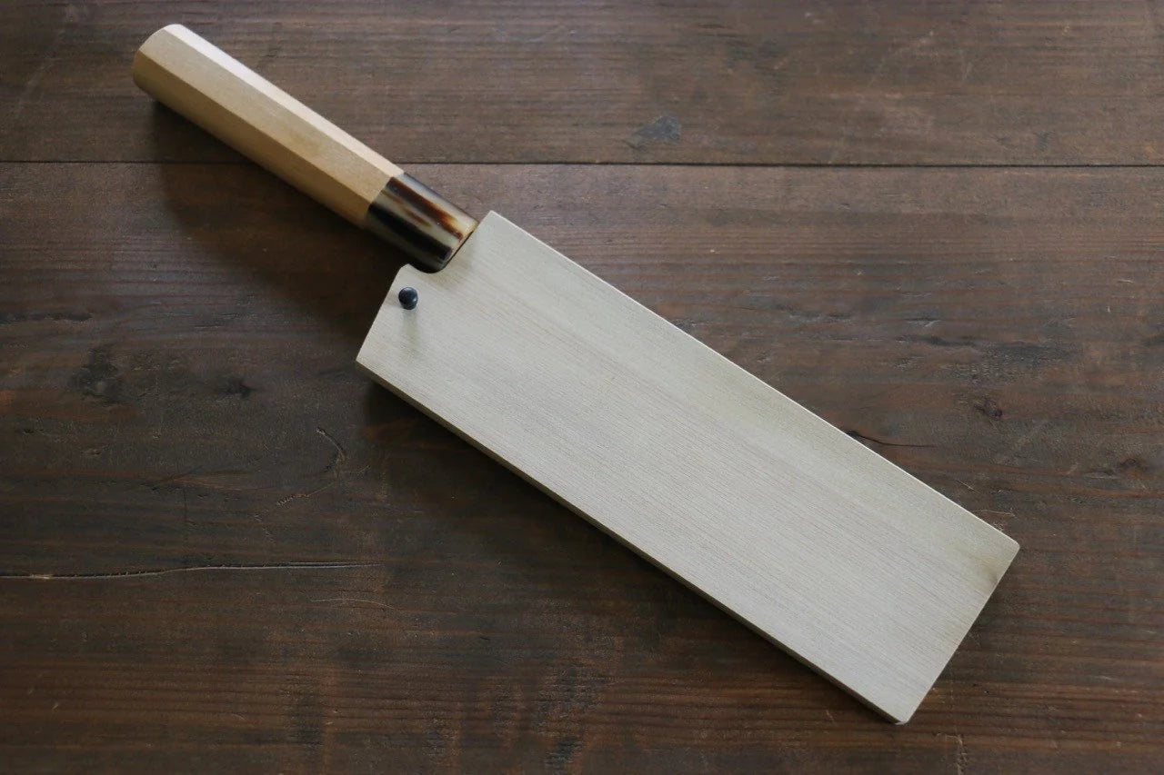 (กลาง) ไม้เเมกโนเลีย ฝัก (ปลอก) มีด มีดหั่นผัก Nakiri ไม้อัด 180mm Kaneko