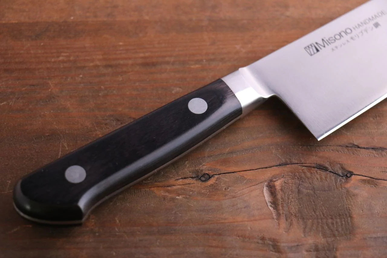 Misono โมลิบดินัม มีด Santoku มีดทำครัวญี่ปุ่น 180mm